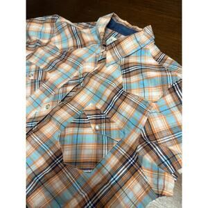 Roper Western Cowgirl Pearl Snap Women Large Rodeo Festival Country Concert